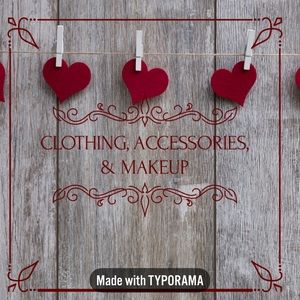 CLOTHING | ACCESSORIES | MAKEUP